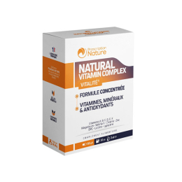Prescription Nature Natural Vitamin Complex - 60 gélules