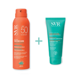SVR Sun Secure Brume SPF 50 - 200 ml + Après-Soleil Offert