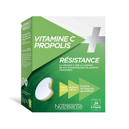 Nutrisanté Vitamine C + Propolis - 24 comprimés