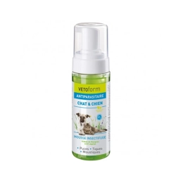 Antiparasitaire Mousse Insectifuge Chien et Chat - 150ml