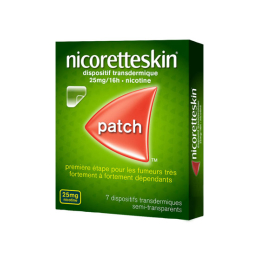 NicoretteSkin 25mg/16H - 7 patchs