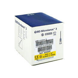 BD Microlance 3, G30 1/2, 0,30x13mm, Jaune - 1 Aiguille