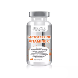 Longevity Lactoferrine Vitamine C - 30 gélules