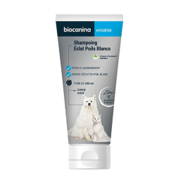 Biocanina Shampoing éclat poils blancs - 200ml