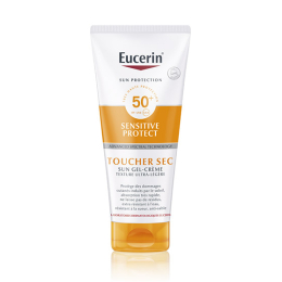 Eucerin Sun sensitive protect Gel-crème toucher sec SPF50+ - 200ml