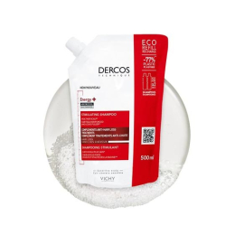 Dercos Technique Eco-Recharge Shampooing Stimulant Anti-Chute Energy + -500 ml