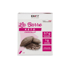 Eafit La Barre Keto chocolat - 4x40g