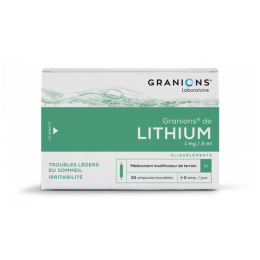 Granions de Lithium - x30 ampoules