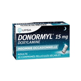 UPSA Donormyl 15mg - 10 comprimés