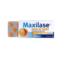 Maxilase maux de gorge - 30comprimés