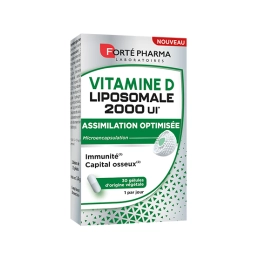 Forté Pharma Vitamine D Liposomale 2000 UI - 30 gélules