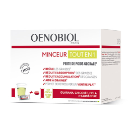 Oenobiol Minceur tout en 1 - 30 sticks + 60 comprimés