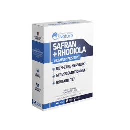Prescription Nature Safran + Rhodiole - 30 gélules