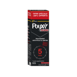 Pouxit Flash Spray anti-poux et lentes - 150ml + 30ml OFFERT