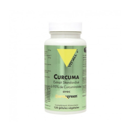 Vit'all+ Curcuma 250mg Extrait Standardisé - 120 gélules végétales