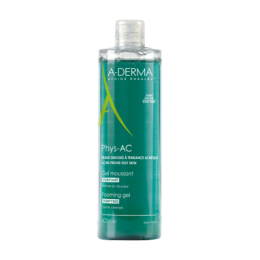 Aderma Phys-AC Gel moussant purifiant - 400ml