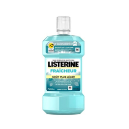 Listerine Bain de bouche fraicheur goût plus léger - 500 ml