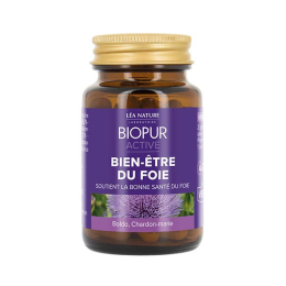 BIOPUR Active Bien-être du foie BIO - 48 gélules végétales