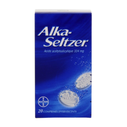 Alka Seltzer effervescent - 20 comprimés effervescents