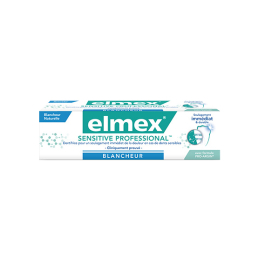 Elmex Dentifrice Sensitive professional blancheur - 75ml