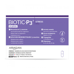 Aragan Biotic P3 Stress P.P.O. - 40 gélules