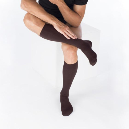 Legger Zen Chausettes de compression pieds fermés Classe 2 Marron - Taille 1 Normal