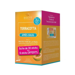 Biocyte Terracotta Après-soleil - 30 sticks