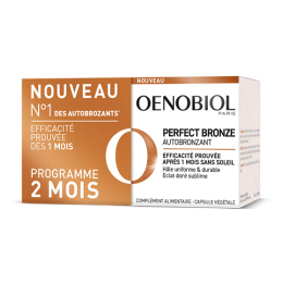 Oenobiol Perfect bronze Autobronzant - 2x30 capsules