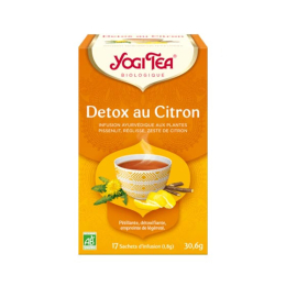 Yogi Tea Détox au Citron BIO - 17 sachets