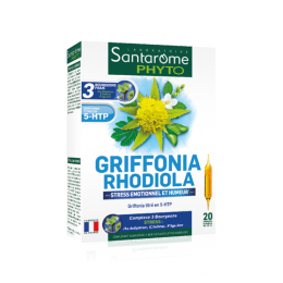 Santarome Phyto Griffonia Rhodiola - 20 ampoules