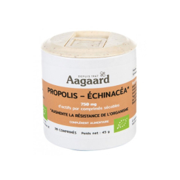 Aagard Propolis Echinacéa 750mg - 30 comprimés