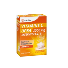 UPSA Vitamine C 1000mg - 20 comprimés effervescents