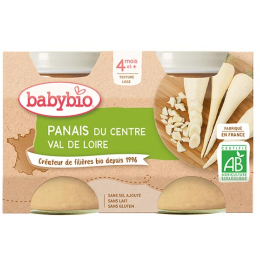 Babybio Petit Pot Panais du Centre Val de Loire - 2x130g