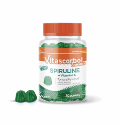 Vitascorbol Gommes Spiruline - 30 gommes