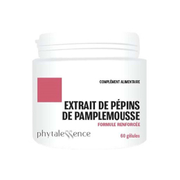 Phytalessence Extrait de Pépins de Pamplemousse - 60 gélules