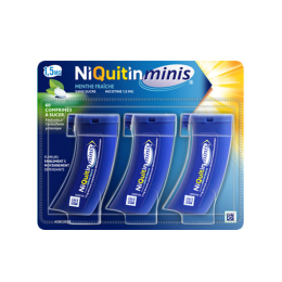 Niquitin Minis 1.5mg Menthe fraîche sans sucre - 60 comprimés