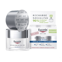 Eucerin Hyaluron-Filler + 3 x Effect Eco-Recharge Soin de Nuit - 50 ml