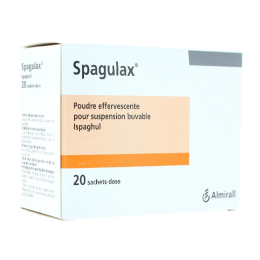 Spagulax poudre effervescente pour suspension buvable - 20 sachets dose de 5g