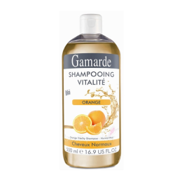 Gamarde shampooing Vitalité à l'Orange BIO - 500ml