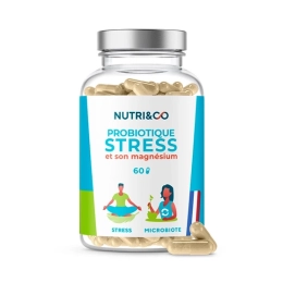 Nutri&Co Probiotique Stress - 60 gélules
