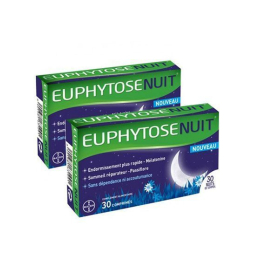 Euphytose nuit - 2x30 comprimés
