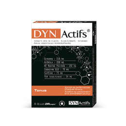 Aragan SYNActifs  Dynactifs tonus - 30 gélules