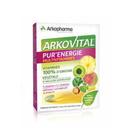 Arkopharma Arkovital Pur'énergie - 30 comprimés
