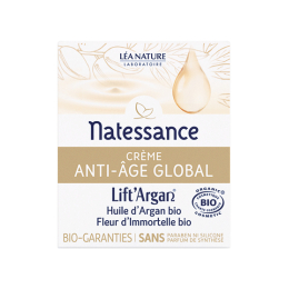 Natessance Lift' Argan Crème anti-âge global - 50ml