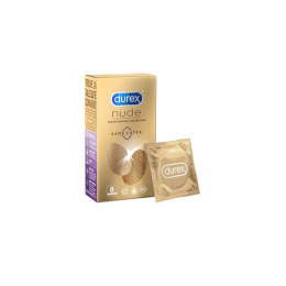 Durex Nude Sans latex - 8 préservatifs
