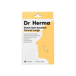 Dr.Herma Patch Anti-boutons Format Large - 10 patchs