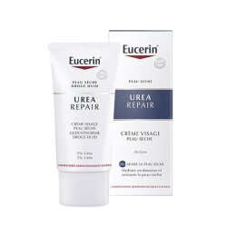 Eucerin UreaRepair Crème Visage 5% d'Urée - 50ml