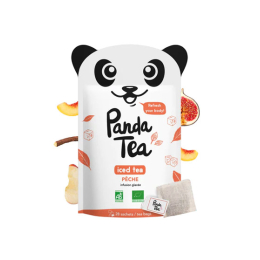 Panda Tea Iced Tea Detox Pêche BIO - 4 sachets