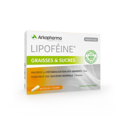 Arkopharma Lipoféine Graisses & Sucres - 60 gélules
