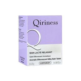 Qiriness Body qocoon Bain lacté relaxant Galet effervescent aromatique - 6x25g